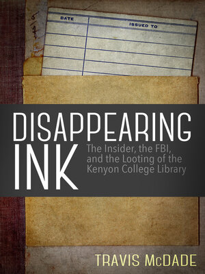 cover image of Disappearing Ink